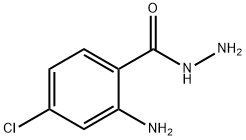 2-AMINO-4-CHLOROBENZENE-1-CARBOHYDRAZIDE Struktur