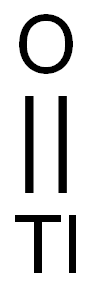 THALLIUM (II) OXIDE Struktur