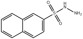 2-NAPHTHYLSULFONYLHYDRAZIDE Struktur