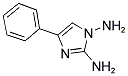 4-PHENYL-1H-IMIDAZOLE-1,2-DIAMINE Struktur