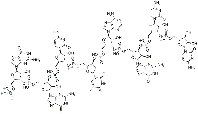 GGCTAGCC, 5'-PHOSPHORYLATED Struktur