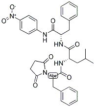 N-SUCCINYL-L-PHE-LEU-PHE-P-NITROANILIDE Struktur