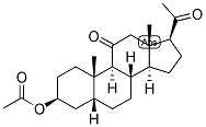 11-KETOEPIPREGNANOLONE ACETATE Struktur