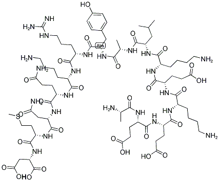 ALA-GLU-GLU-LYS-GLU-LYS-LEU-ALA-TYR-ARG-LYS-GLN-ASN-MET-ASP Struktur