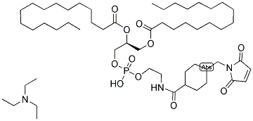 MMCC DHPE, TRIETHYLAMMONIUM SALT Struktur