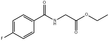 ETHYL 2-[(4-FLUOROBENZOYL)AMINO]ACETATE