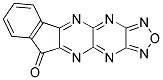 10H-INDENO[1,2-B][1,2,5]OXADIAZOLO[3',4':5,6]PYRAZINO[2,3-E]PYRAZIN-10-ONE Struktur