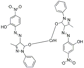 SOLVENT RED 8 Struktur