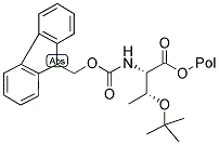 FMOC-L-THR(TBU)-PEG-PS Struktur