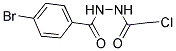 4-BROMO-N'-(CHLOROACETYL)BENZOHYDRAZIDE Struktur