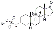 5-BETA-ANDROSTAN-3-ALPHA-OL-17-ONE SULPHATE, POTASSIUM SALT Struktur