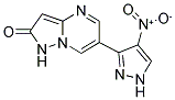 6-(4-NITRO-1H-PYRAZOL-3-YL)PYRAZOLO[1,5-A]PYRIMIDIN-2(1H)-ONE Struktur