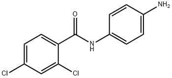 N-(4-AMINOPHENYL)-2,4-DICHLOROBENZAMIDE Struktur