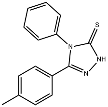 4-PHENYL-5-P-TOLYL-4H-[1,2,4]TRIAZOLE-3-THIOL Struktur