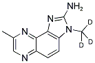 2-AMINO-8-METHYL-3-(TRIDEUTEROMETHYL)IMIDAZO[4,5-F]QUINOXALINE Struktur