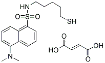 MONODANSYL THIACADAVARINE 1/2 FUMARATE Struktur