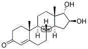 16-BETA-HYDROXYEPITESTOSTERONE Struktur