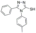 4-(4-METHYLPHENYL)-5-PHENYL-4H-1,2,4-TRIAZOLE-3-THIOL Struktur