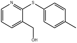 (2-[(4-METHYLPHENYL)SULFANYL]-3-PYRIDINYL)METHANOL Struktur