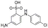 4-AMINO-4'-CHLORODIPHENYLAMINE-2-SULPHONIC ACID Struktur