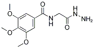 N-(2-HYDRAZINO-2-OXOETHYL)-3,4,5-TRIMETHOXYBENZAMIDE Struktur