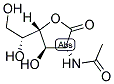 2-ACETAMIDO-2-DEOXY-D-GALACTONO-1,4-LACTONE Struktur