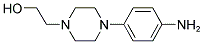 2-[4-(4-AMINO-PHENYL)-PIPERAZIN-1-YL]-ETHANOL Struktur