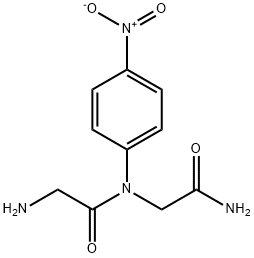 H-GLY-GLY-PNA HCL Struktur