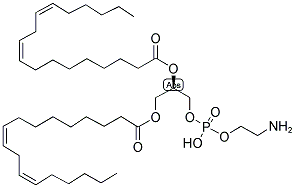 1,2-DILINOLEOYL-SN-GLYCERO-3-PHOSPHOETHANOLAMINE Struktur