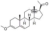 3,5-PREGNADIEN-3-OL-20-ONE 3-METHYL ETHER Struktur