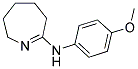 (4-METHOXY-PHENYL)-(4,5,6,7-TETRAHYDRO-3H-AZEPIN-2-YL)-AMINE Struktur