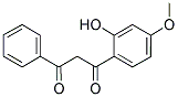 (4-METHOXY-2-HYDROXYBENZOYL)-BENZOYL METHANE Struktur