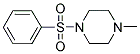 4-METHYL-1-(PHENYLSULFONYL)PIPERAZINE Struktur