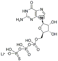 GTP-GAMMA-S LITHIUM SALT Struktur