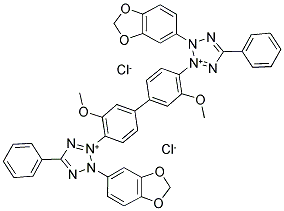 PIPERONYL TETRAZOLIUM BLUE Struktur