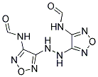 4-(2-(4-(FORMYLAMINO)-1,2,5-OXADIAZOL-3-YL)HYDRAZINO)-1,2,5-OXADIAZOL-3-YLFORMAMIDE Struktur