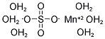 MANGANESE (II) SULFATE, HYDROUS Struktur