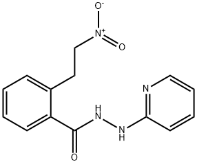 2-(2-NITROETHYL)-N'-(2-PYRIDINYL)BENZENECARBOHYDRAZIDE Struktur