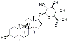 5ALPHA-ANDROSTAN-3BETA,17BETA-DIOL-17-GLUCURONIDE Struktur