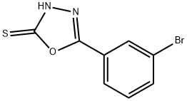 5-(3-BROMOPHENYL)-1,3,4-OXADIAZOLE-2-THIOL Struktur