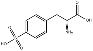 4-SULFONIC ACID-D-PHENYLALANINE Struktur