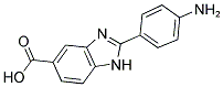 2-(4-AMINO-PHENYL)-1H-BENZOIMIDAZOLE-5-CARBOXYLIC ACID Struktur