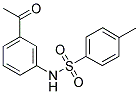 N-(3-ACETYLPHENYL)-4-METHYLBENZENESULFONAMIDE Structure