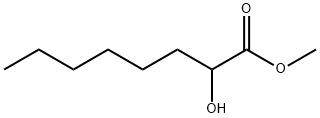 METHYL 2-HYDROXYOCTANOATE Struktur