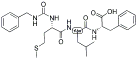 BENZYLUREIDO-MET-LEU-PHE-OH Struktur