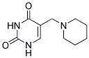 5-PIPERIDINOMETHYLURACIL Struktur