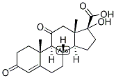 4-ANDROSTEN-17BETA-CARBOXYLIC ACID-17ALPHA-OL-3,11-DIONE Struktur