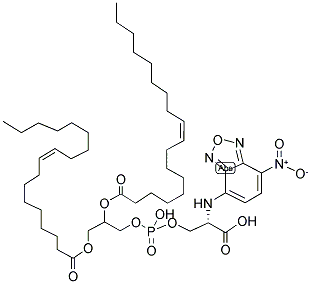 1,2-DIOLEOYL-SN-GLYCERO-3-PHOSPHO-L-SERINE-N-(7-NITRO-2-1,3-BENZOXADIAZOL-4-YL) (SODIUM SALT) Struktur