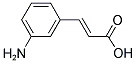 3-AMINOCINNAMIC ACID Struktur