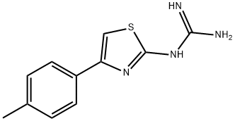 N-(4-P-TOLYL-THIAZOL-2-YL)-GUANIDINE Struktur